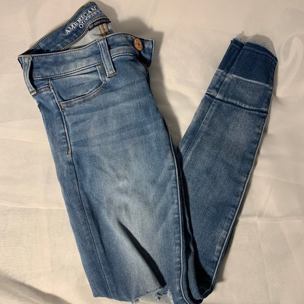 American Eagle 0 Regular Super Low Jegging